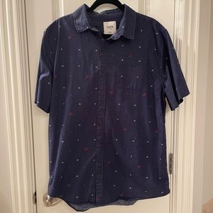 Mens Katin Button Down Short Sleeve
